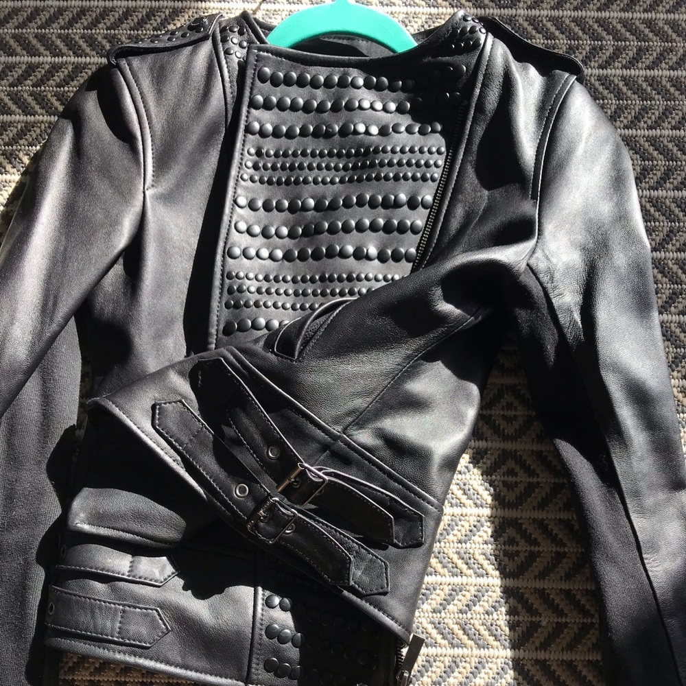 Lamb leather jacket - Picture 5 of 8